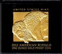 USA 50 Dollar 2022 W Indianer & Buffalo PP in Original-Box mit Umkarton + Zertifikat