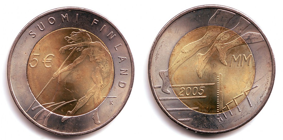 1 Euro Münze Mit Eule 2002 Wert