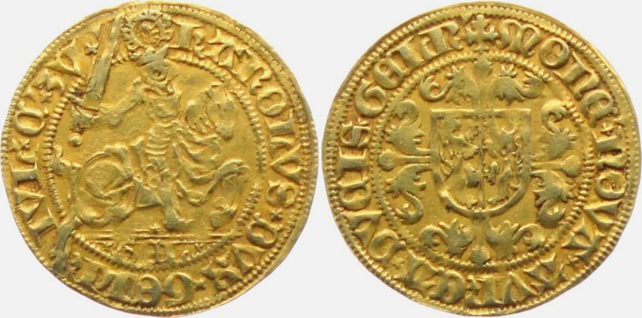 Geldern Niederlande Florin d`or o.J. Reitergoldgulden Herzog Karl