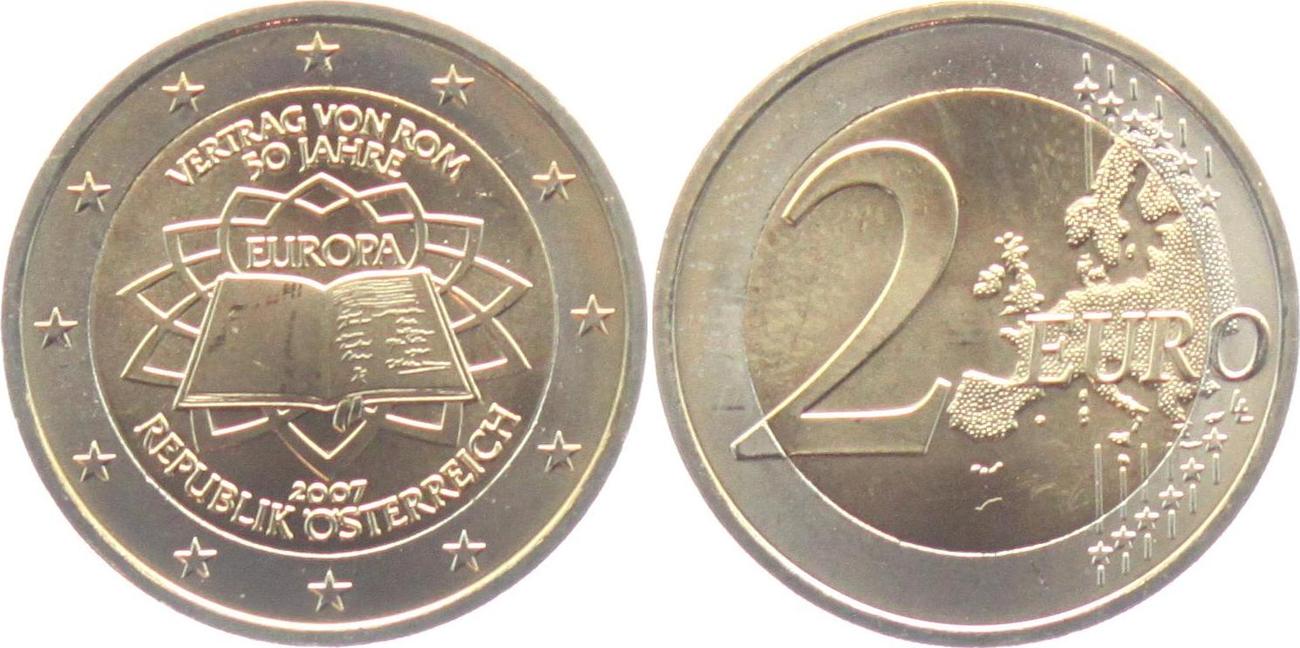 Römische Verträge 50 Jahre 2 Euro 2007
