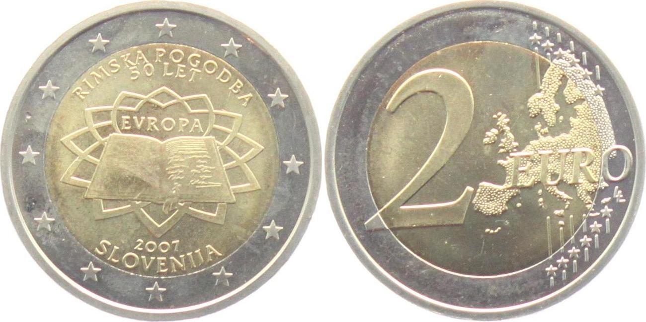 Römische Verträge 50 Jahre 2 Euro 2007