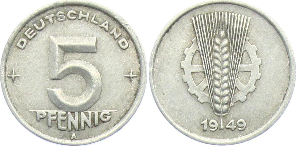 5 Pfennig Wert Tabelle