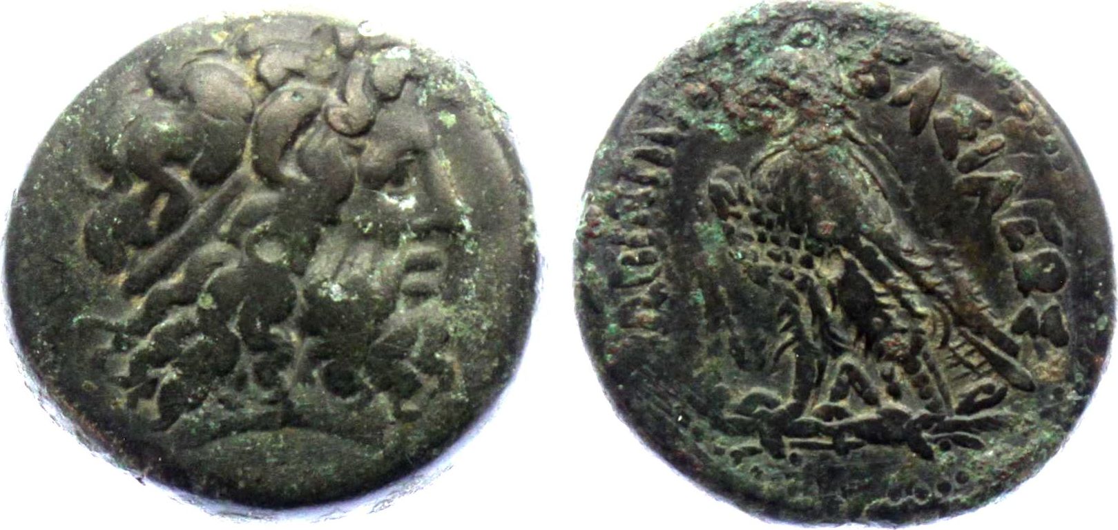 Griechen / Ägypten / Ptolemäer AE 285246 v.Chr. Ptolemaios II. (285