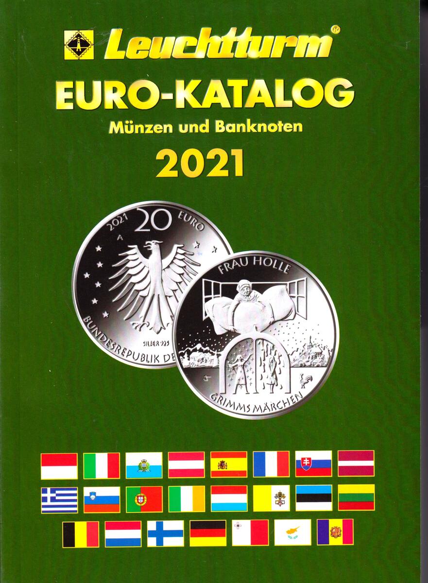 Münzkatalog LEUCHTTURM EUROKatalog 2021 druckfrisch
