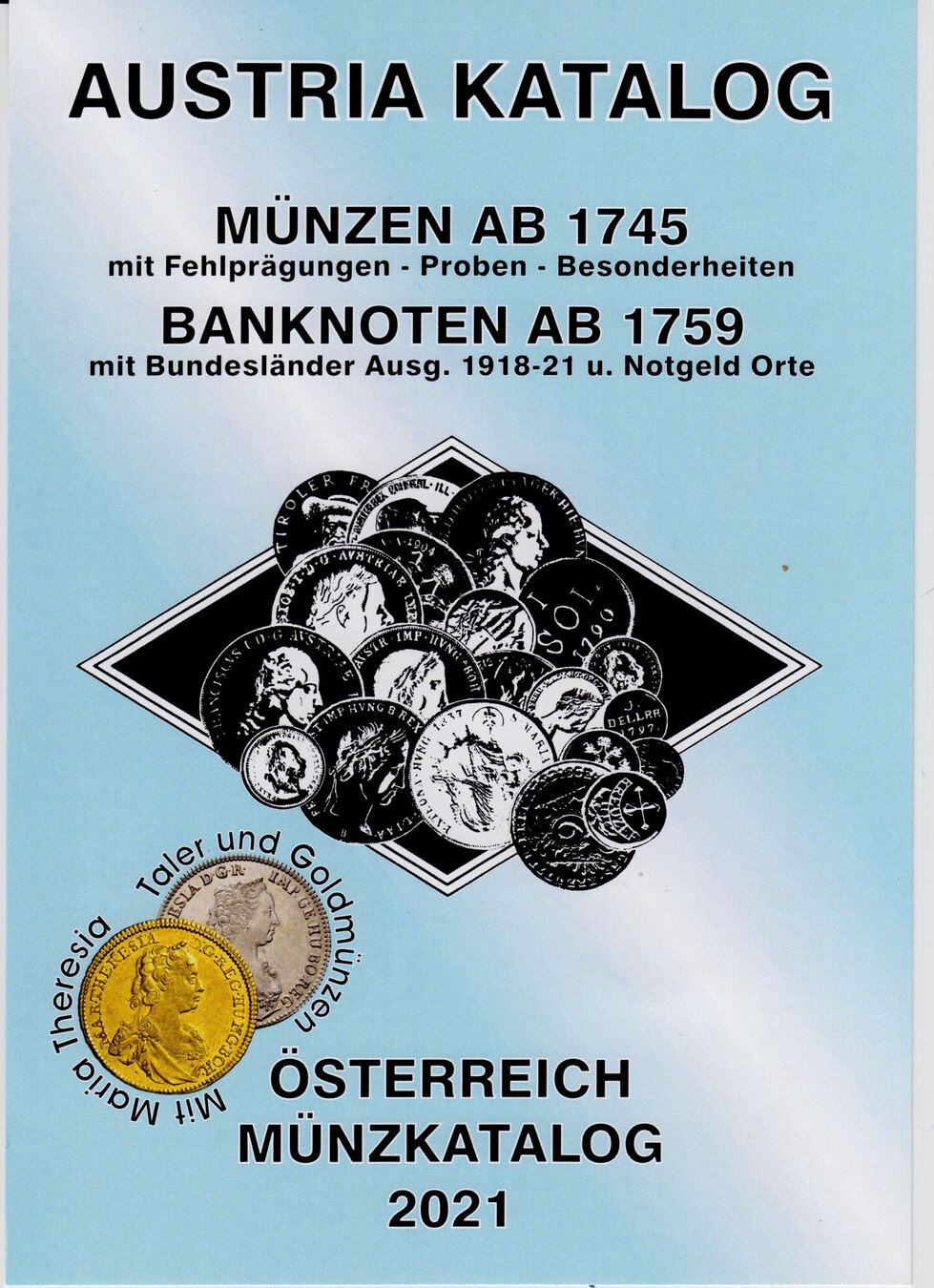 ANK Österreich Münzkatalog 2021 neuwertig