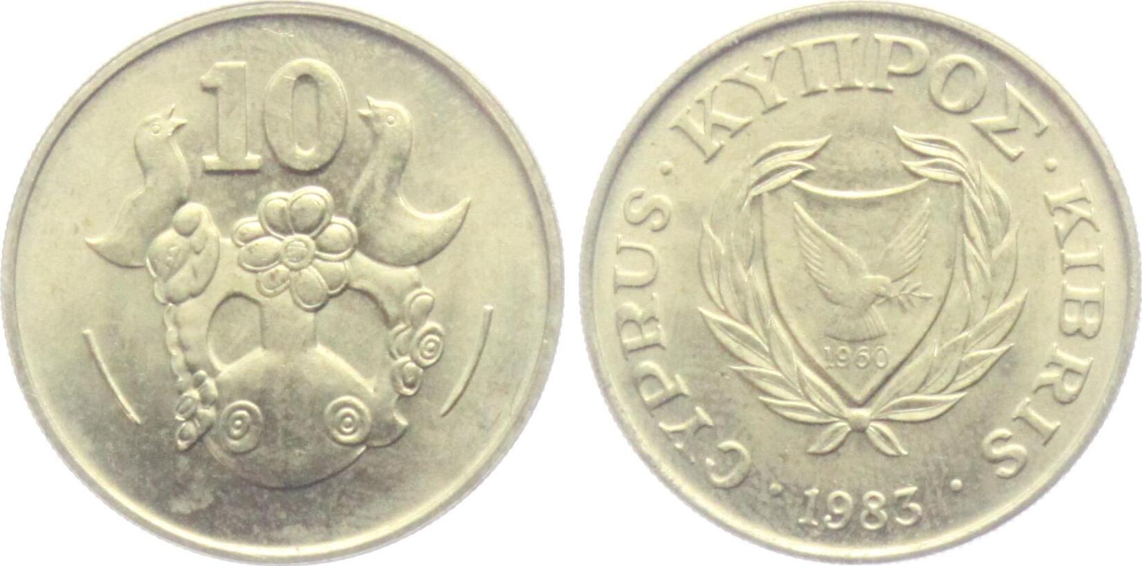 Zypern 10 Cent 1983 Vogel Tiere St MA Shops zypern-10-cent-1983-vogel-tiere-st-ma-shops