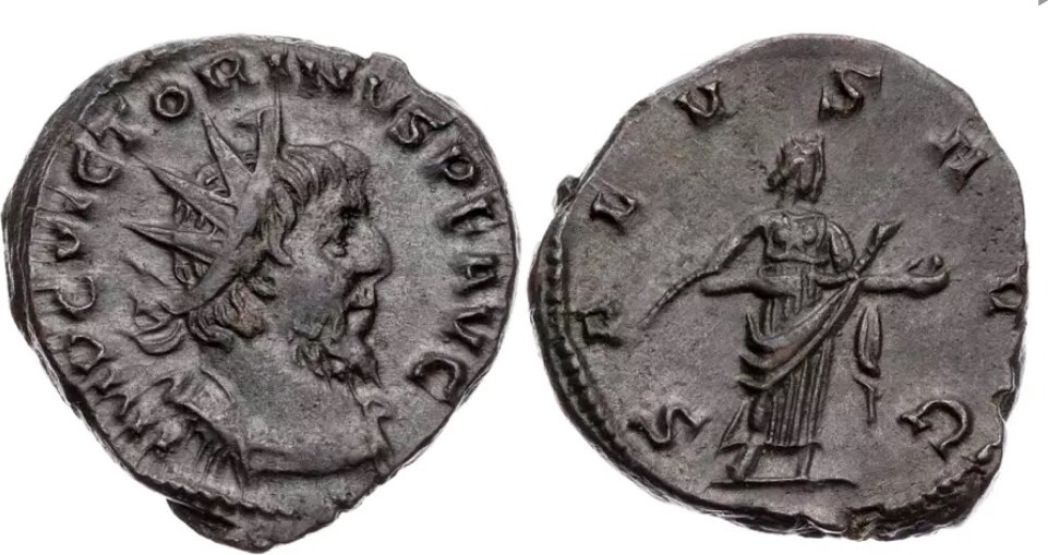 Römisches Kaiserreich BIAntoninian 269270 Köln Victorinus Usurpator