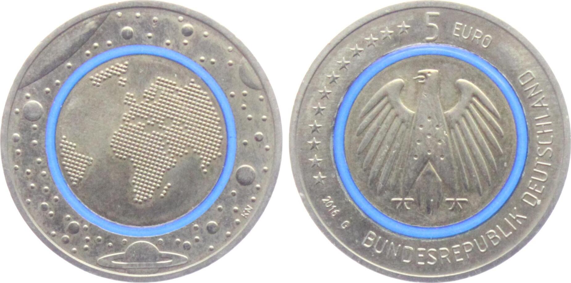 Faszinierend 5 Euro Munze 2016 Bilder