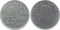 Spanien 25 Pesetas 1980 Juan Carlos I. (1975-2014) pr&auml;gefrisch - pfr. 3,95 EUR  zzgl. 3,95 EUR Versand