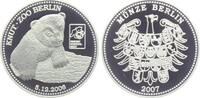 Berlin Silbermedaille 2007 Eisb&auml;r Knut im Berliner Zoo - Tiere - mit Ech... 39,95 EUR  zzgl. 4,95 EUR Versand