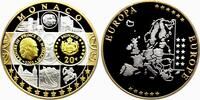 Monaco Silbermedaille 2002 Siegel und 20 FRancs Goldm&uuml;nze PP mit Zertifi... 39,95 EUR  zzgl. 4,95 EUR Versand