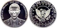 USA Medaille versilbert 2008 44. US Pr&auml;dident - Barack Obama PP in Kapse... 9,95 EUR  zzgl. 3,95 EUR Versand