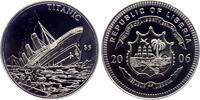 Liberia 5 Dollars 2004 Untergang der Titanic st in Kapsel mit Zertifikat 19,95 EUR  zzgl. 4,95 EUR Versand