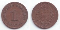 Kaiserreich 1 Pfennig 1 Pfennig kleiner Adler -