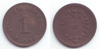 Kaiserreich 1 Pfennig 1 Pfennig kleiner Adler -