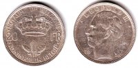 Belgien 20 Francs König Leopold III. (1934 - 1950)