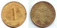 Österreich 1 Schilling 1 Schilling Kupfer/Aluminium -
