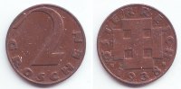 Österreich 2 Groschen 2 Groschen - 1. Republik 1918 - 1938 -
