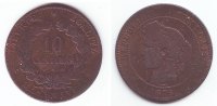 Frankreich 10 Centimes 3. Republik (1871 - 1940) -