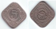 Niederlande 5 Cents Wilhelmina 1890-1948