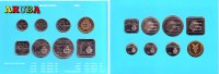 Aruba KMS (8 Werte) Kursmünzsatz Aruba - 8 Werte - 5 Cent - 5 Florin