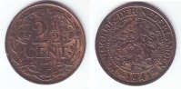 Niederlande 2 1/2 Cents 2 1/2 Cent - Wilhelmina -