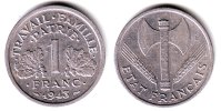 Frankreich 1 Franc 1 Franc