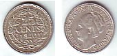 Niederlande 25 Cent Wilhelmina (1890 - 1948)