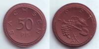 Freistaat Sachsen 50 Pfennig Böttger-Steinzeug -