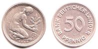 BRD 50 Pfennig 50 Pfennig Bank Deutscher Länder