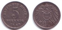 Ersatzmünzen des 1. Weltkrieges 5 Pfennig 5 Pfennig -