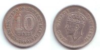 British Malaya 10 Cents George VI. (1936 - 1952) -
