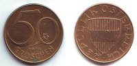 Österreich 50 Groschen Kursmünze -