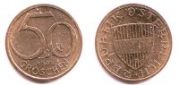 Österreich 50 Groschen Kursmünze -