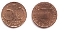 Österreich 50 Groschen Kursmünze -