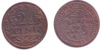Niederlande 2 1/2 Cent Wilhelmina (1890 - 1948)
