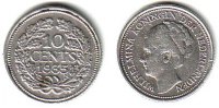 Niederlande 10 Cent Wilhelmina (1890 - 1948)