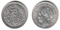 Niederlande 25 Cent Wilhelmina (1890 - 1948)