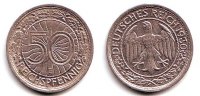 Drittes Reich 50 Reichspfennig 50 Reichspfennig