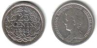 Niederlande 25 Cents Wilhelmina (1890 - 1948)