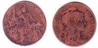 Frankreich 5 Centimes 5 Centimes -