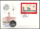 DDR Numisbrief Numisbrief - Rotes Rathaus Berlin