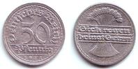Weimarer Republik 50 Pfennig 50 Pfennig - Ährenbündel