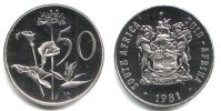 Südafrika 50 Cents Schmucklilie -