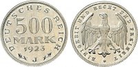 Weimar 500 Mark Ersatz-Inflationsmünze