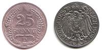Kaiserreich 25 Pfennig 25 Pfennig - Ähren -