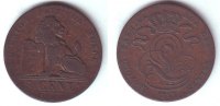 Belgien 5 Cent. 1851 Leopold I. (1831-1865) ss/vz