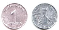 DDR 1 Pfennig 1 Pfennig