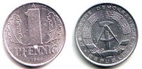 DDR 1 Pfennig 1 Pfennig