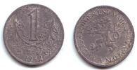 Protektorat Böhmen und Mähren 1 Krone Böhmen + Mähren - 1 Krone